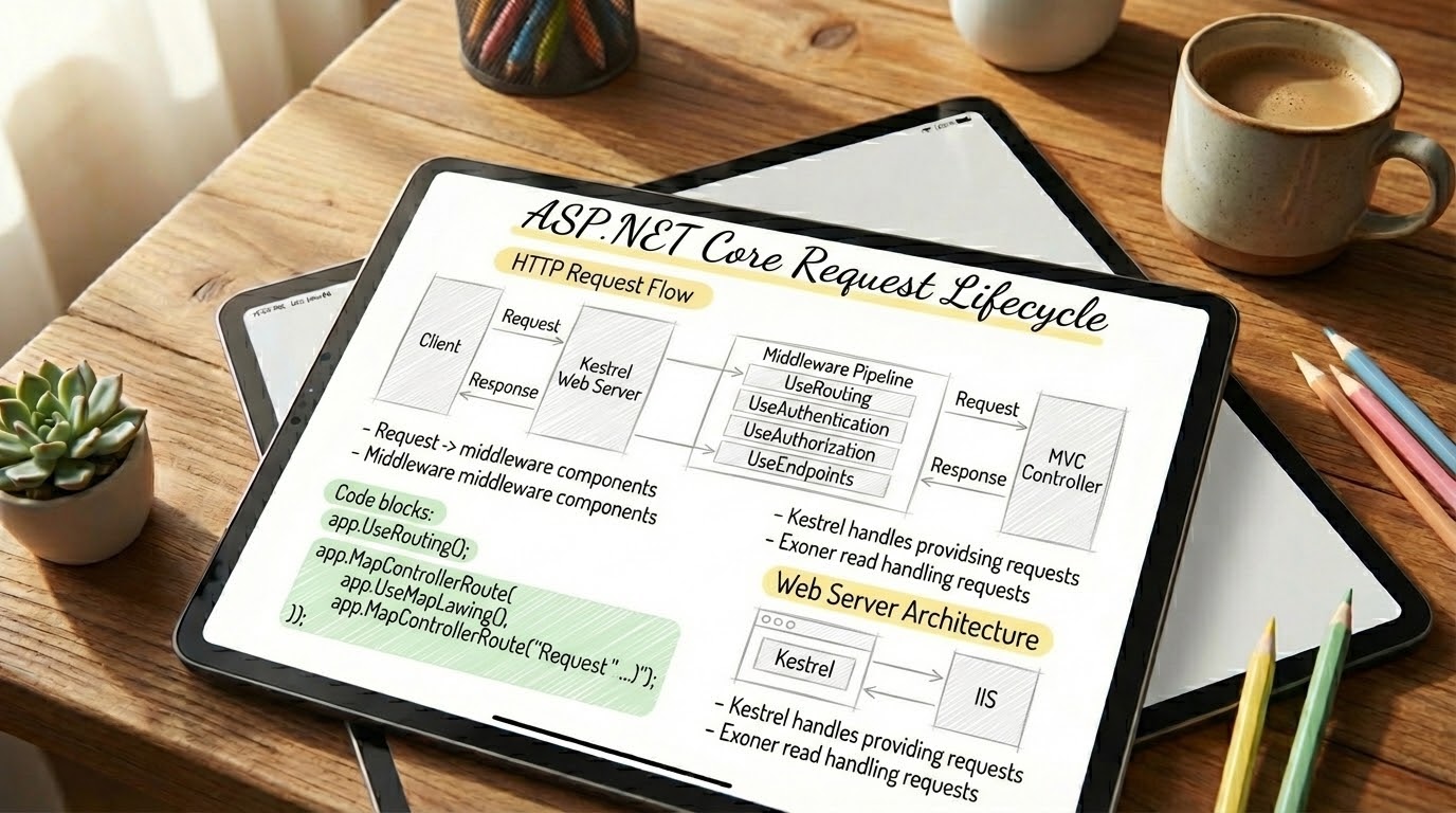 ภาพปกบทความ วงจรชีวิตของแอปพลิเคชัน ASP.NET Core