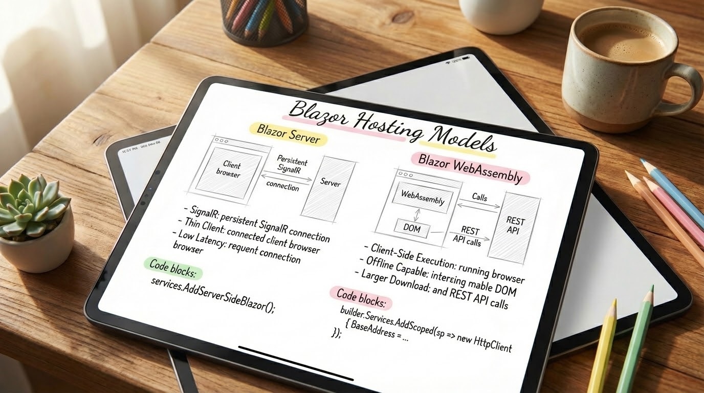 ภาพปกบทความ เจาะลึก 2 ขั้วพลัง: Blazor WebAssembly vs Blazor Server