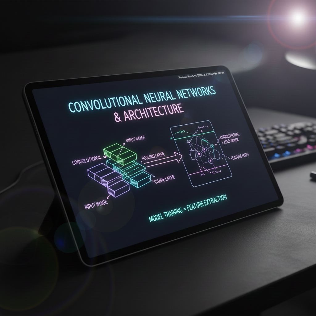ภาพปก Convolutional Neural Networks ในบริบทของสถาปัตยกรรมโครงข่ายประสาท