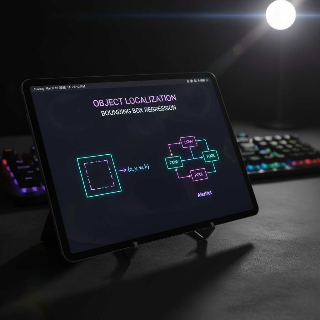 ภาพปก Object Localization และ Bounding Box Regression ในกระบวนการ Object Detection