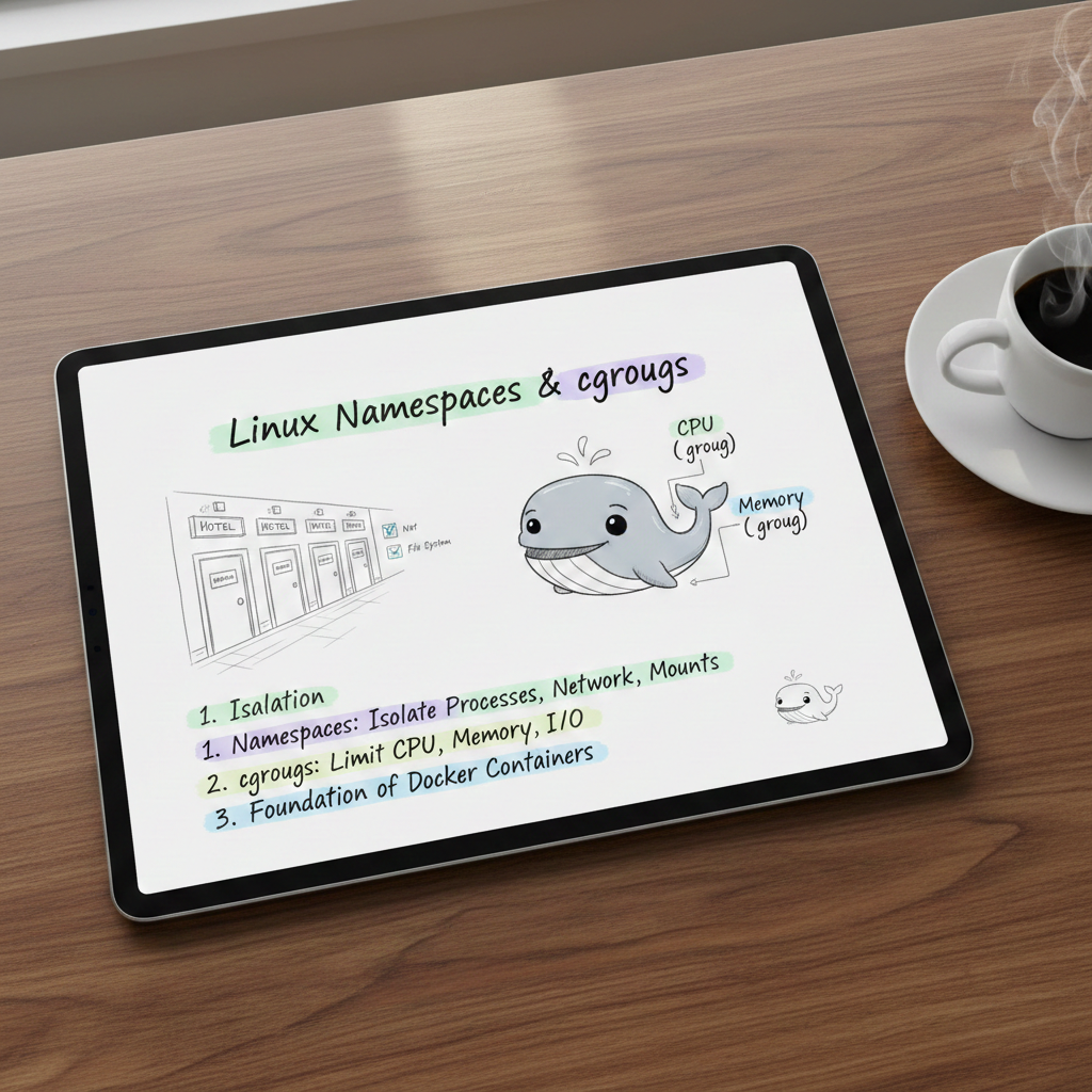 รูปปกบทความ โลกของ Linux Namespaces และ cgroups
