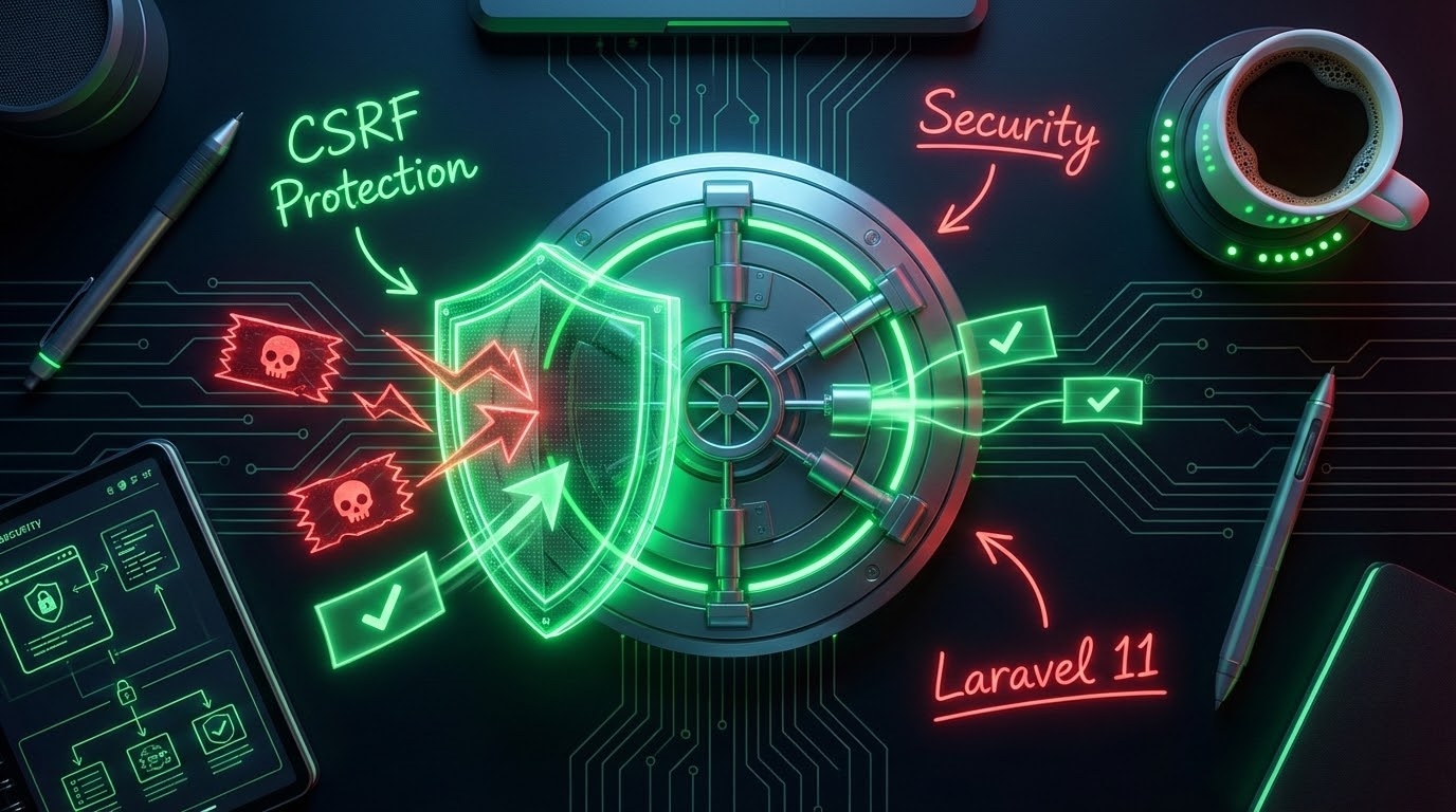 A futuristic high-tech vault with a glowing shield blocking malicious data packets