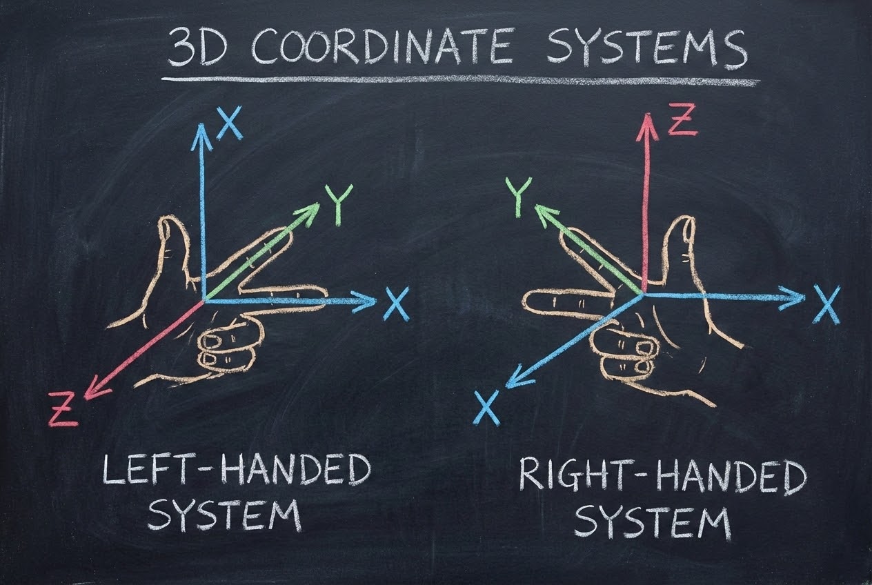 รูปประกอบ Left-handed และ Right-handed