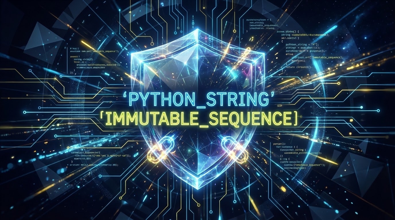 ภาพปกบทความ Strings (Immutable Sequences) ใน Python