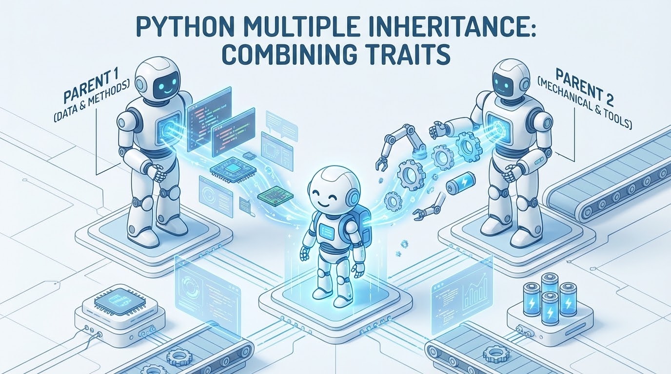 ภาพปกบทความ Multiple Inheritance ใน Python