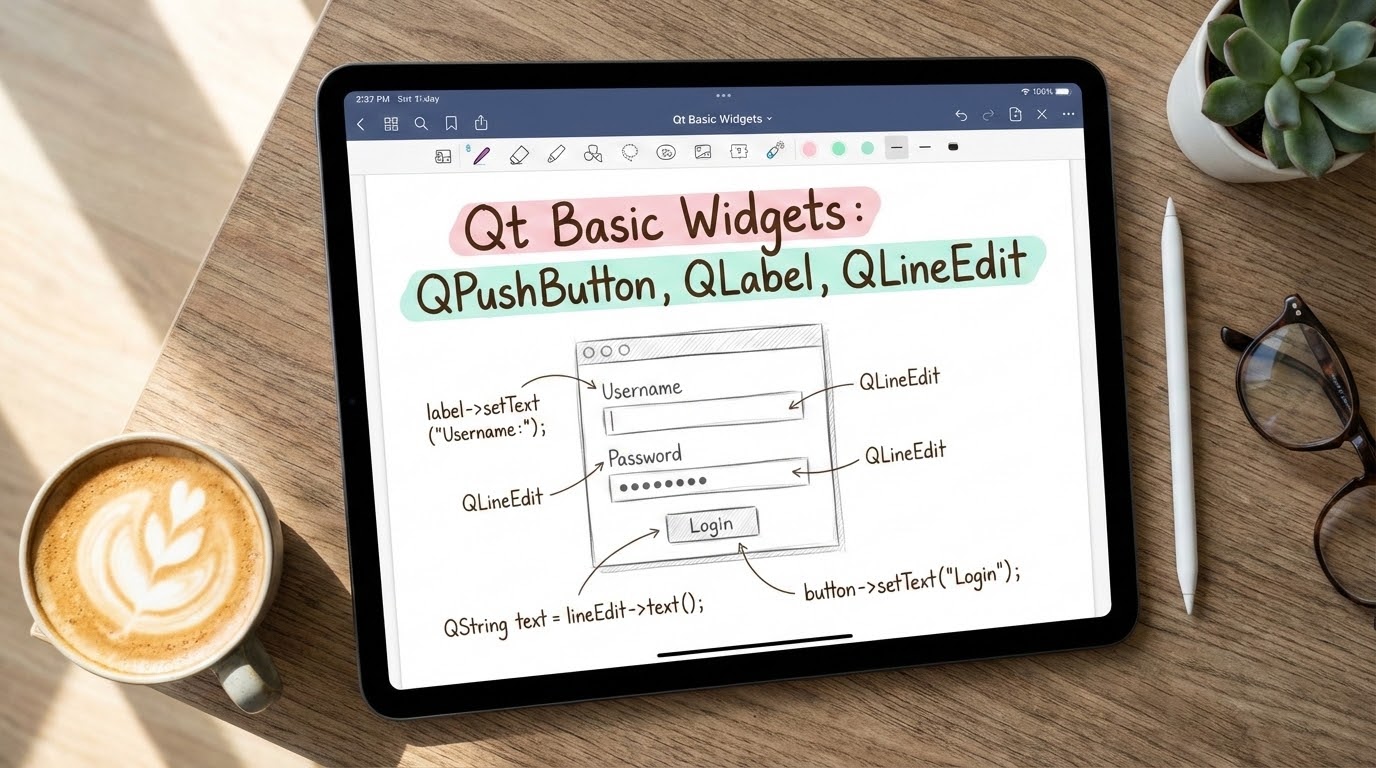 รูปปกบทความ ทำความรู้จัก Basic Widgets