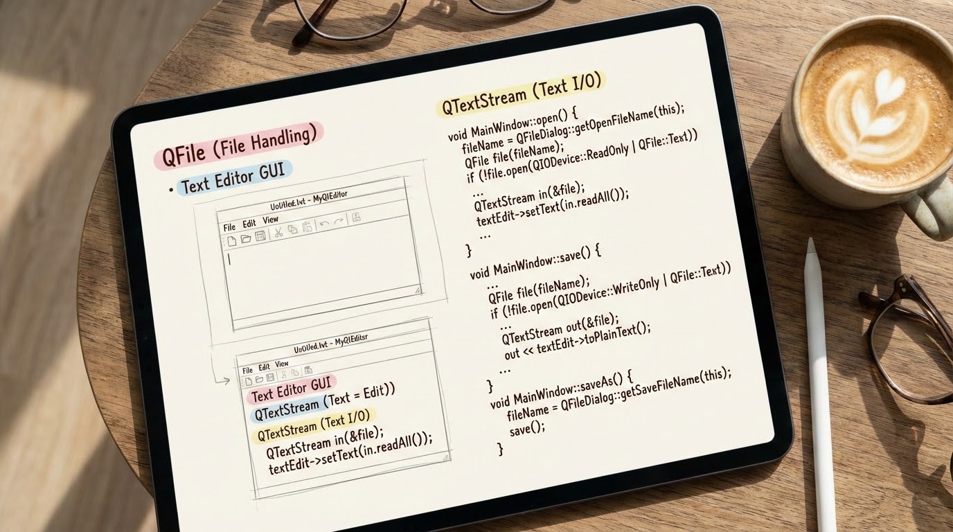 รูปปกบทความ Workshop 1 สร้างโปรแกรม Text Editor (Part 2)