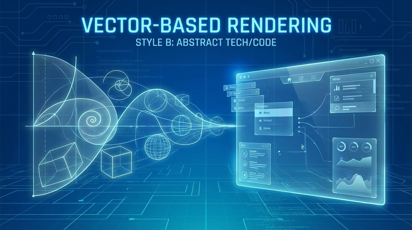 ภาพหน้าปกบทความ Vector-based Rendering ใน WPF