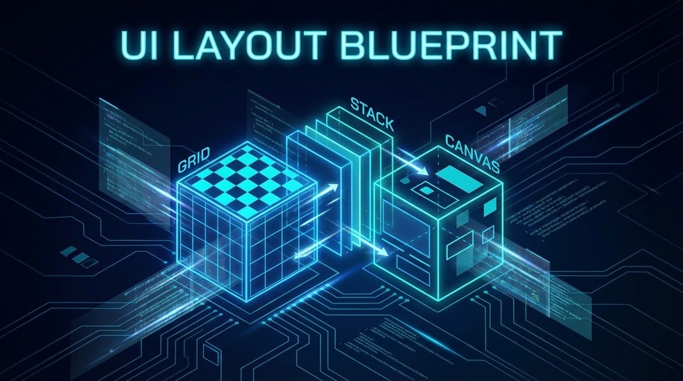 ภาพหน้าปกบทความ Layout Panels ใน WPF