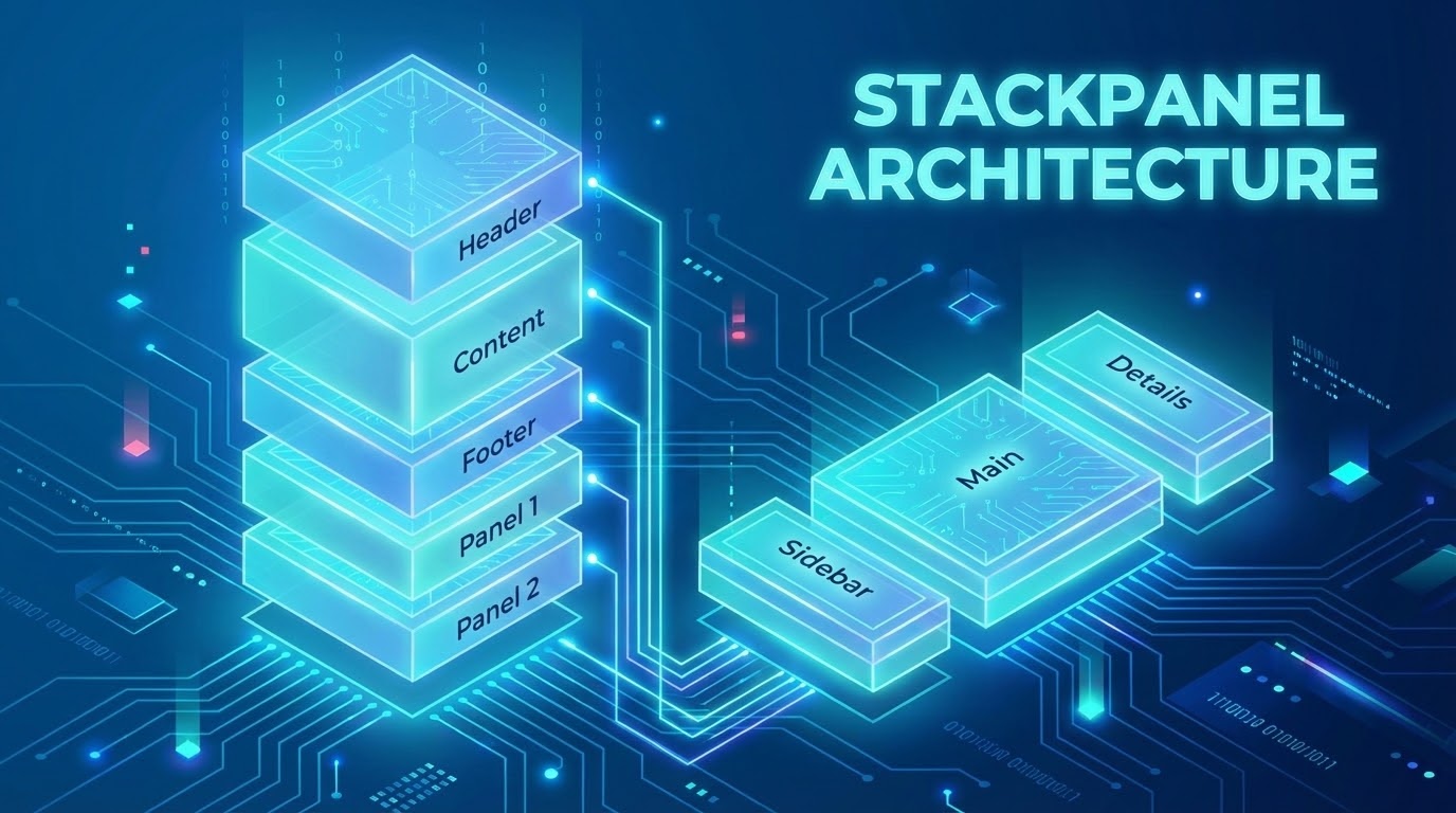 ภาพหน้าปกบทความ StackPanel ใน WPF