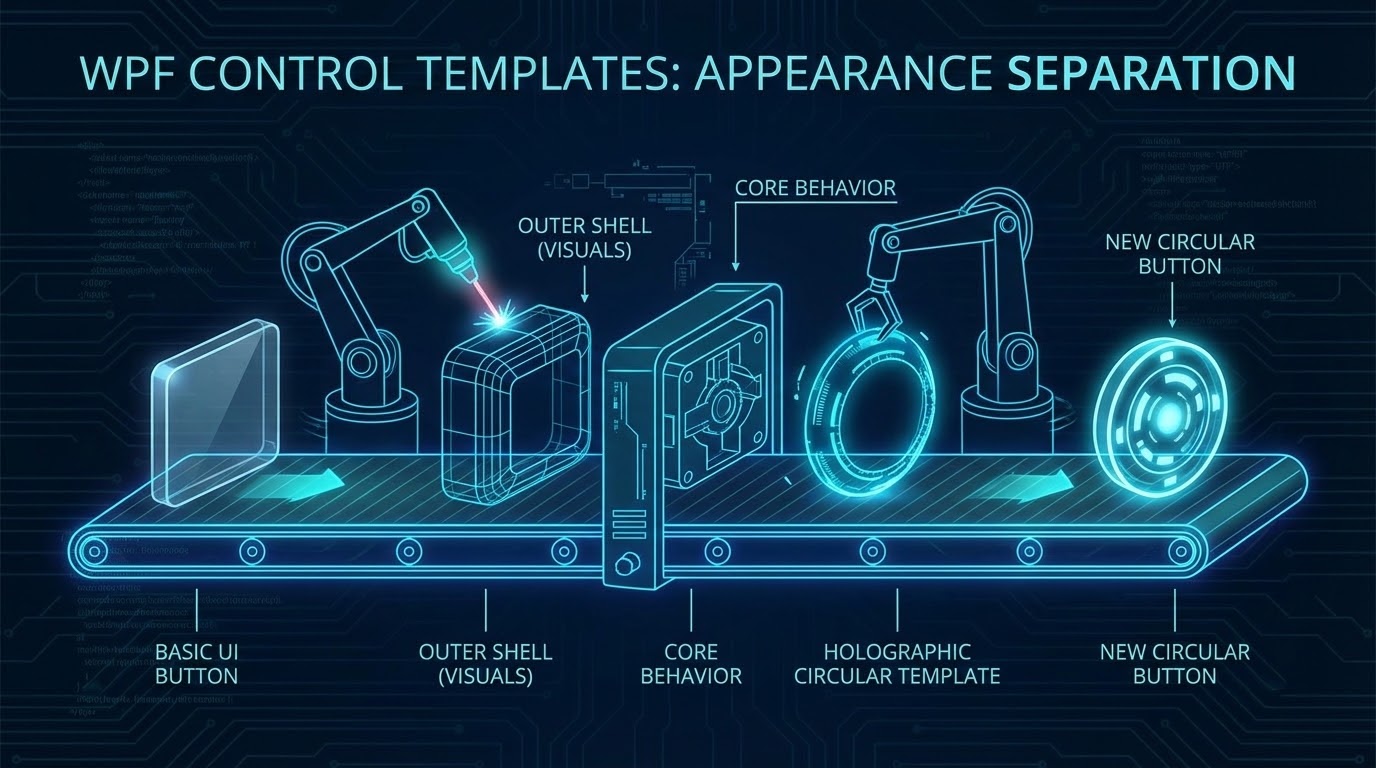 ภาพหน้าปกบทความ ControlTemplates ใน WPF