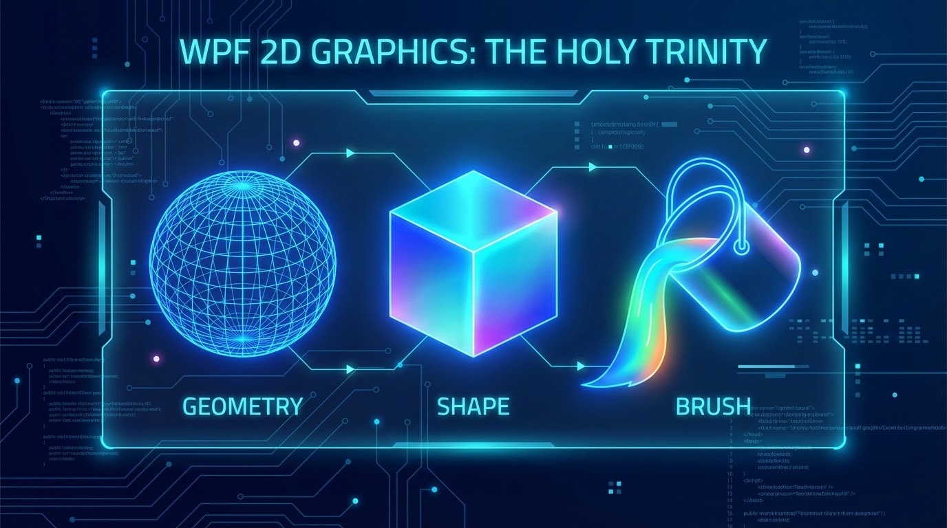 ภาพหน้าปกบทความ 2D Graphics ใน WPF
