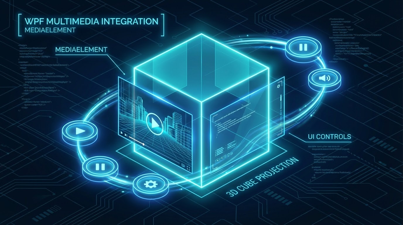 ภาพหน้าปกบทความ การใช้ MediaElement และ Multimedia ใน WPF