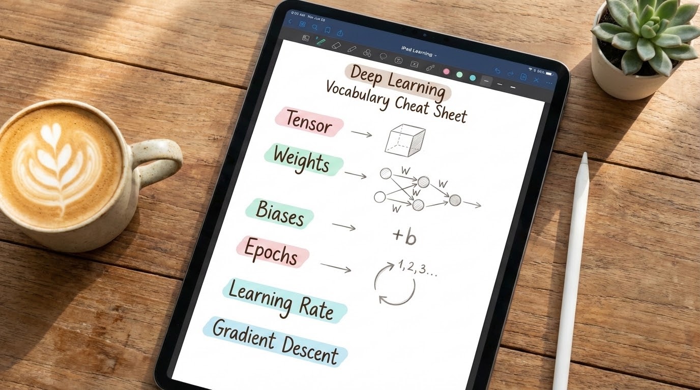 รูปปกบทความ คำศัพท์พื้นฐาน Deep Learning