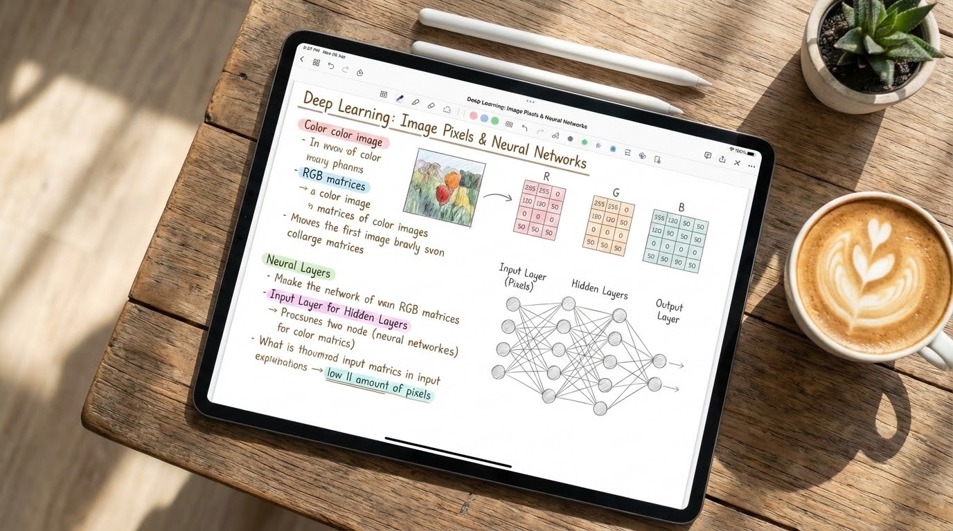 รูปปกบทความ การทำงานของ Deep Learning กับภาพและพิกเซล