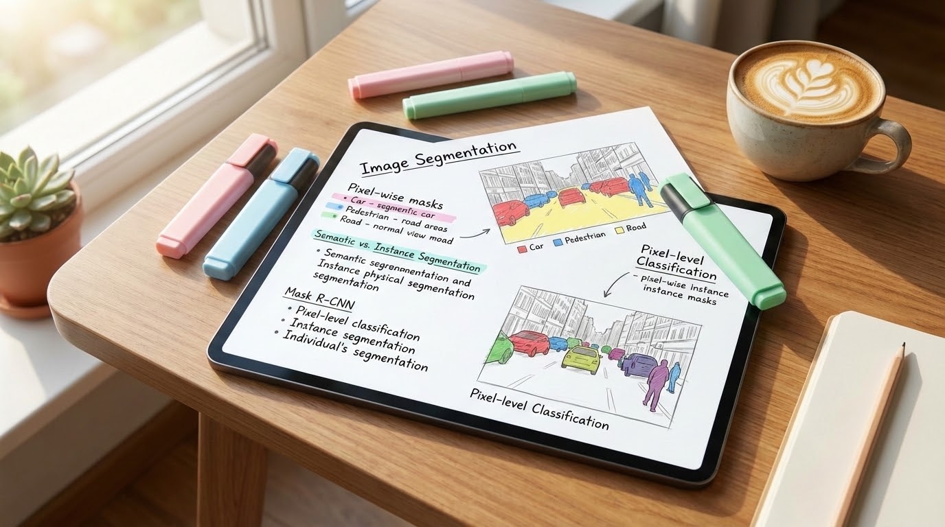 ภาพปก Image Segmentation ทั้ง Semantic และ Instance Segmentation