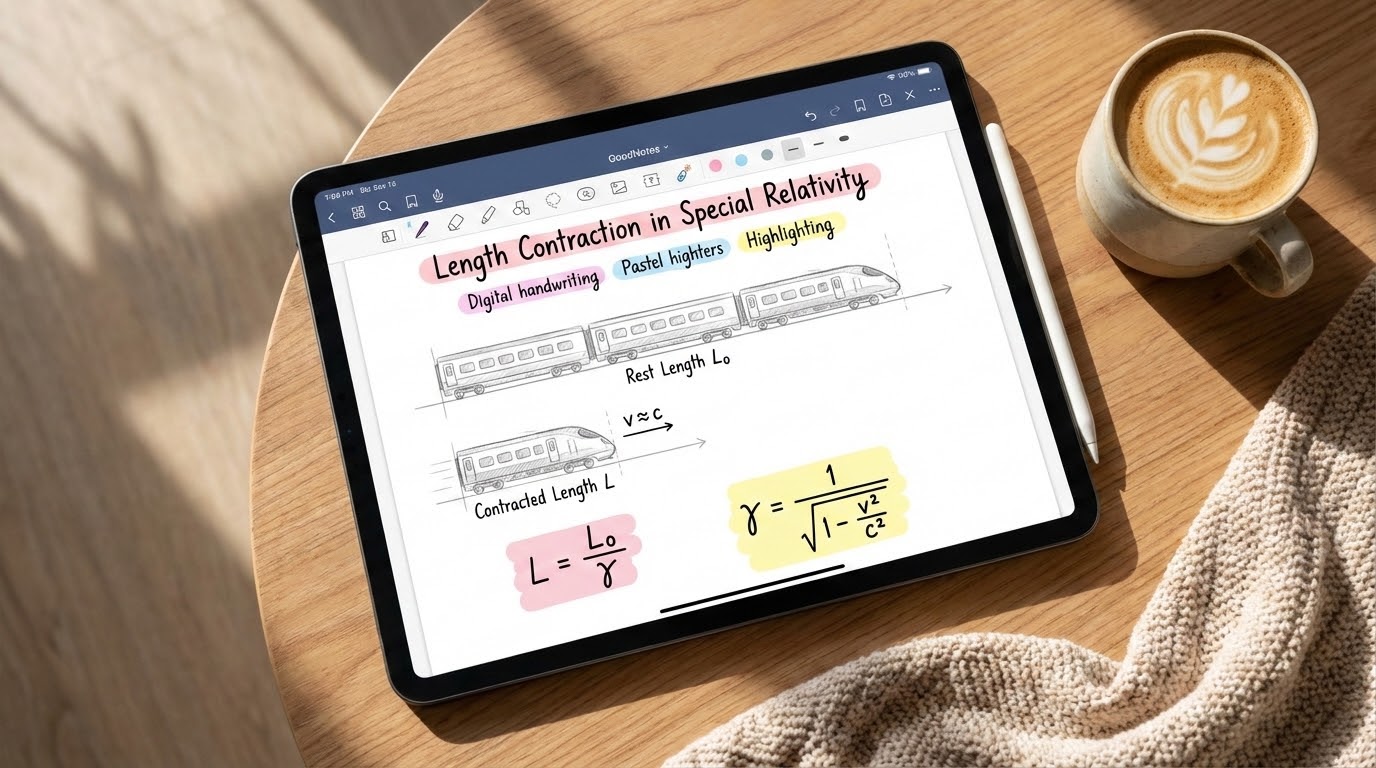 รูปปกบทความ Length Contraction